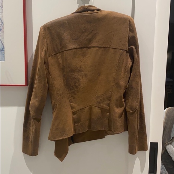 Brown suede jacket - Picture 2 of 2